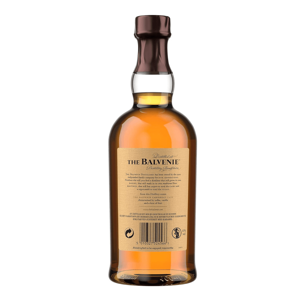 The Balvenie | Caribbean Cask - 14 Years - Whisky - Buy online with Fyxx for delivery.