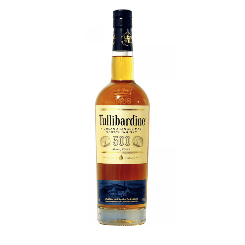 Tullibardine | 500 - Sherry Cask Finish - Whisky - Buy online with Fyxx for delivery.