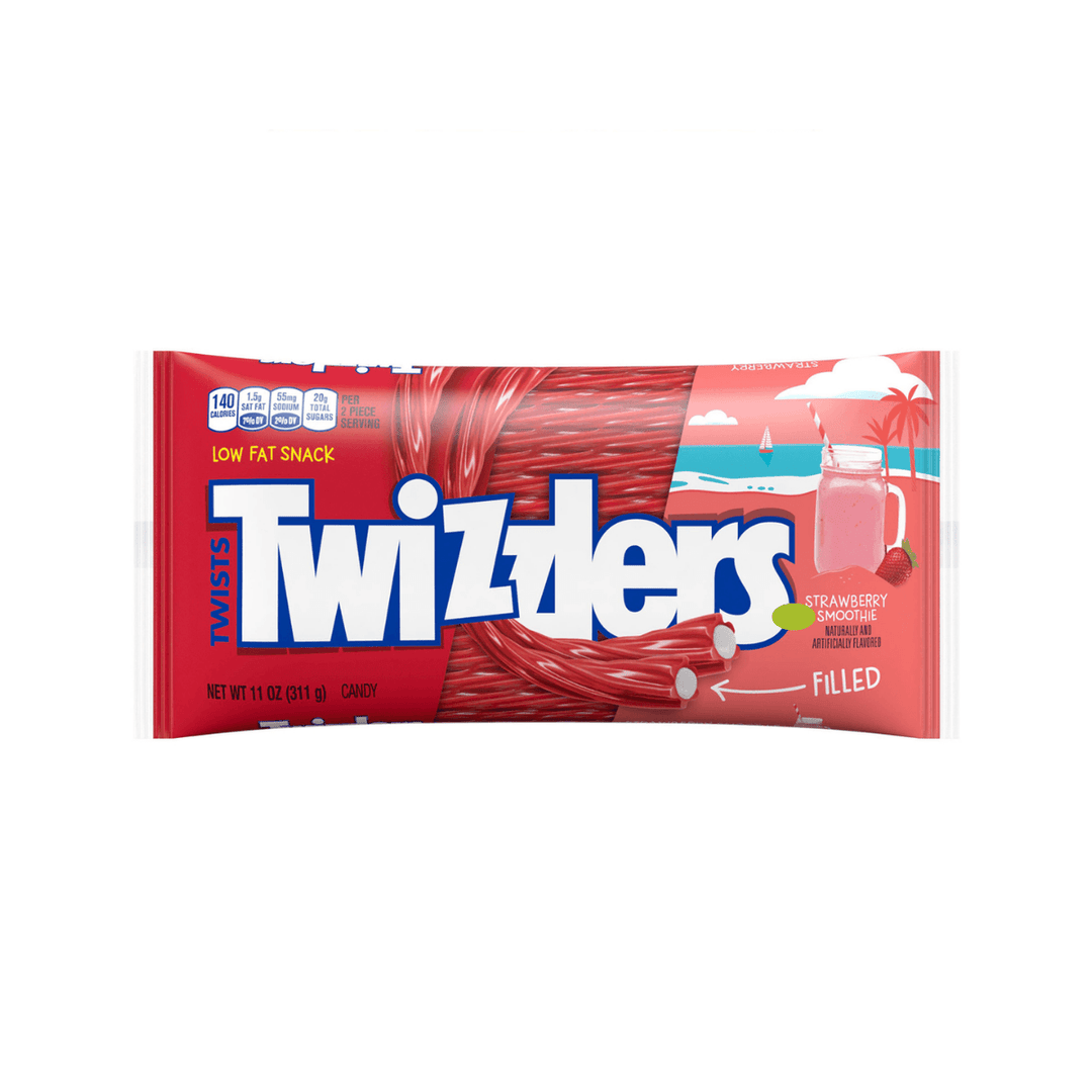 Twizzlers Strawberry Smoothie Flavored Twists - Snack Food - Buy online with Fyxx for delivery.