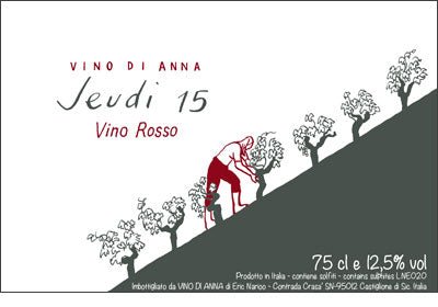 Vino di Anna | "Jeudi 15" Rosso - Wine - Buy online with Fyxx for delivery.