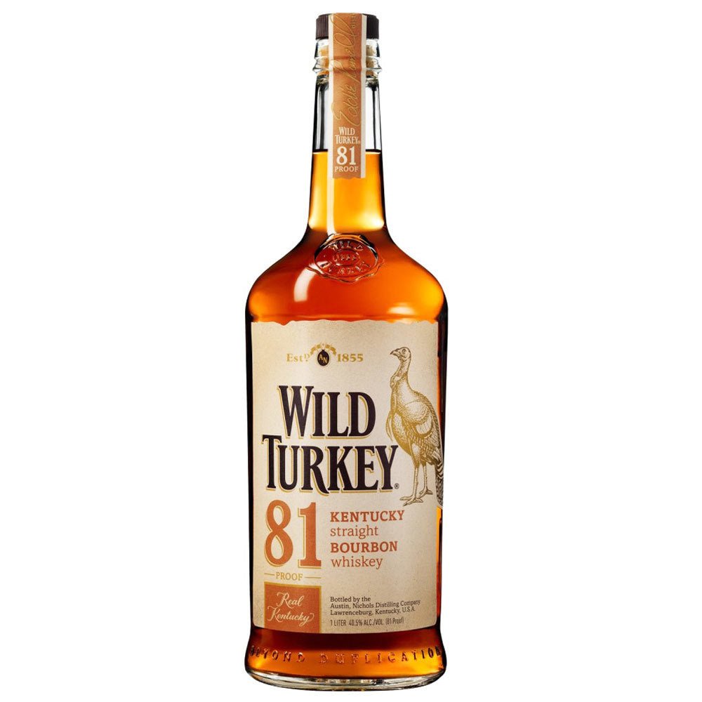 Wild Turkey 81 Proof Bourbon - Whisky - Buy online with Fyxx for delivery.